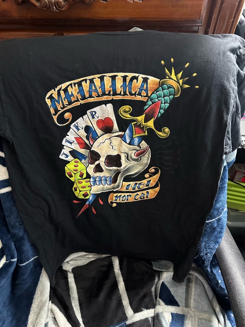 Metallica traditional Skull Tee - 2004